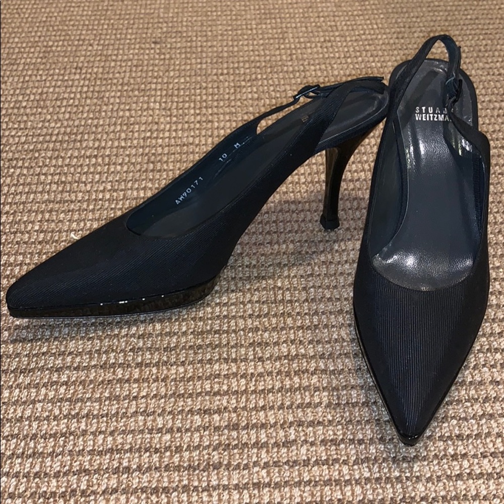 Stuart Weizmann like new 3” slingback heels